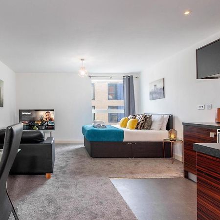 Studio Apartment - City Centre - Broad Street - Brindley Place - Wifi - Netflix - Smart Tv バーミンガム エクステリア 写真
